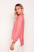 BLUSA NINA Rosa Hibisco