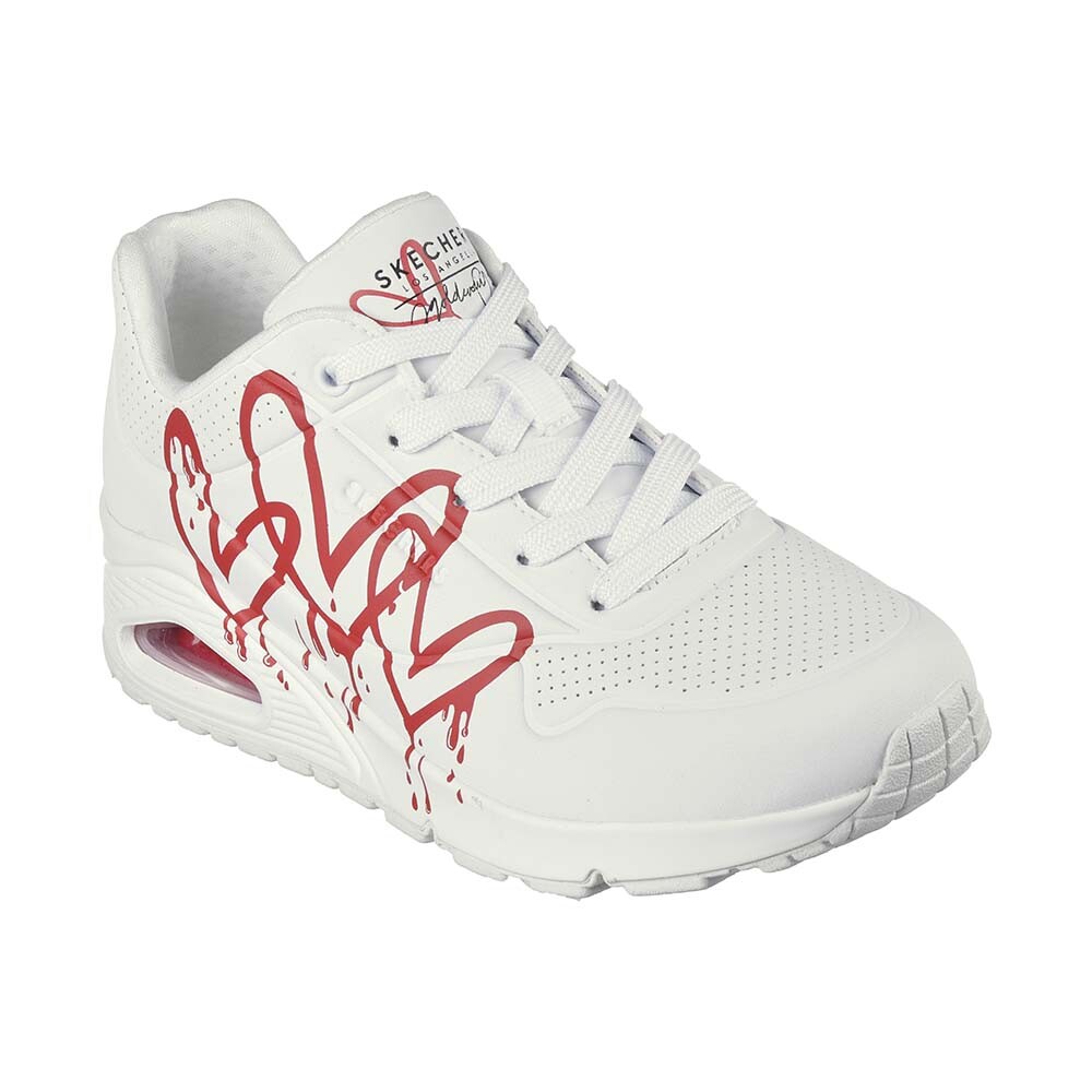 Zapatillas Skechers Uno Mujer White