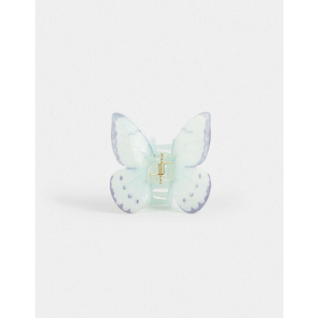 Broche Mariposa Azul Celeste