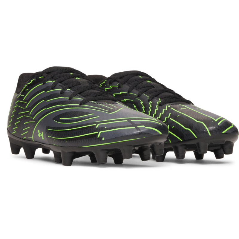 UA U Shadow Club 4 FG-WHT BLK-001