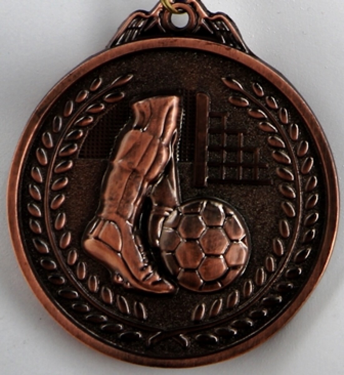 Medalla 6.5 Balon Pie C/laureles - Bronce 