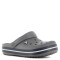 Zuecos Infantiles Crocs Crocband Clog Gris Humo - Azul Marino