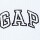 Remera Mini Logo Gap Mujer White Navy Combo
