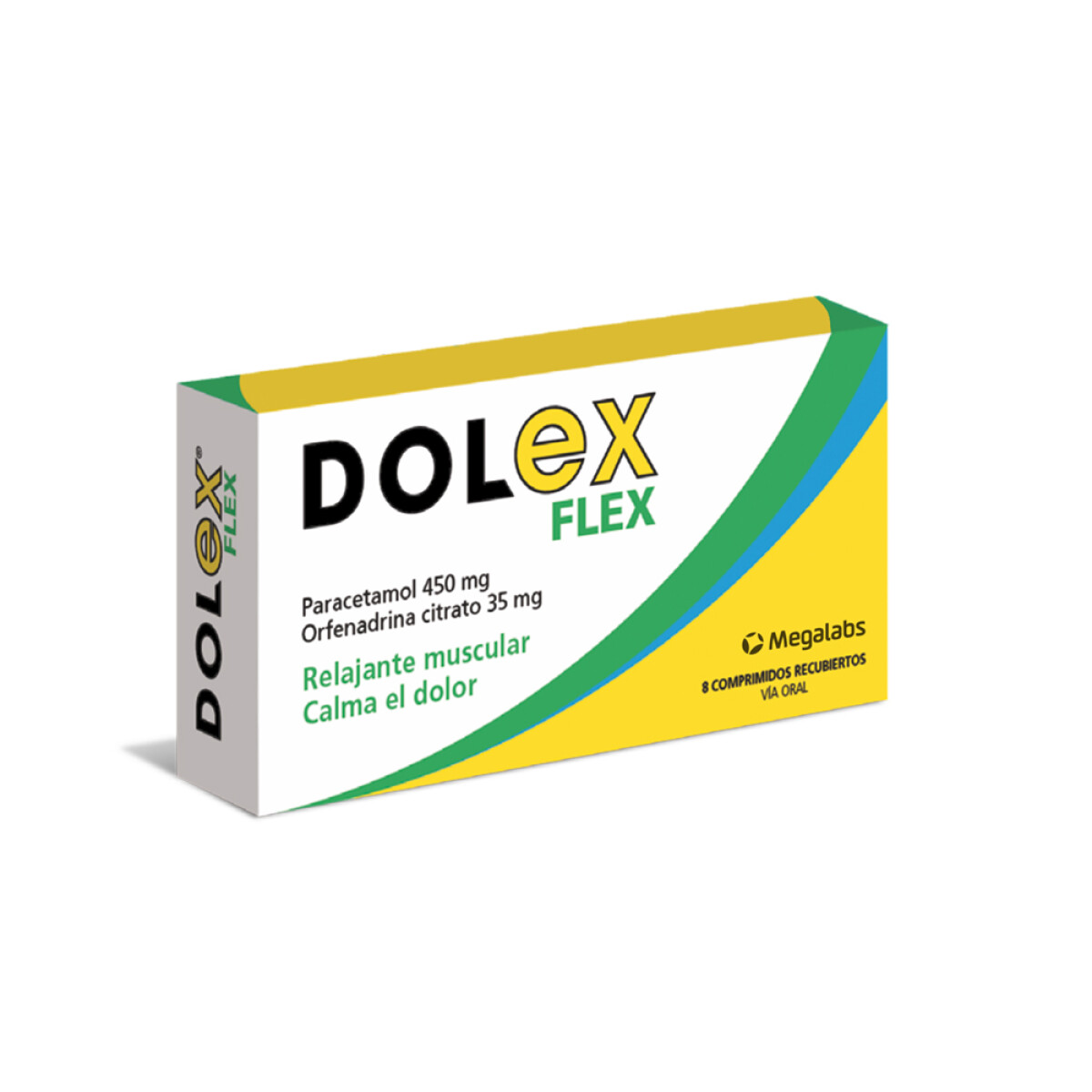 Dolex Flex 8 Comprimidos | Analgésico y Anti-Inflamatorio Articular