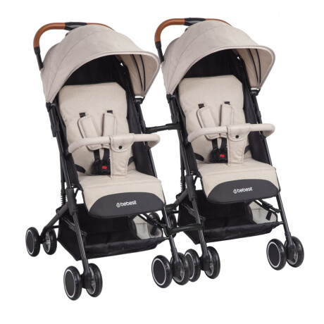 Pack 2 Coches Sprint Gris + Conectores para Mellizos o Hermanos Pack 2 Coches Sprint Gris + Conectores para Mellizos o Hermanos