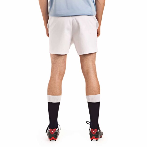 Short Deportivo De Rugby Para Hombre Gilbert Match Blanco