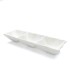 OUTLET Salsera triple ondulada cerámica blanca 20*6.5*3 cm Outlet Salsera Triple Ondulada Cerámica Blanca 20*6.5*3 Cm