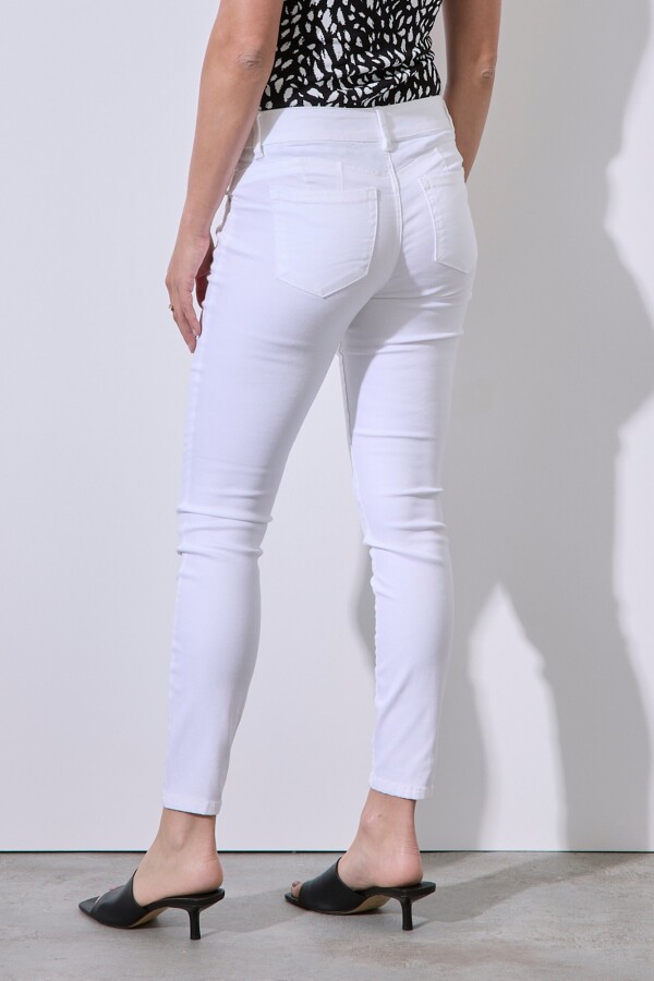 Jean Skinny Goddess BLANCO