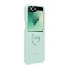 Funda Samsung Silicone Case con Anillo para Galaxy Z Flip6 Green