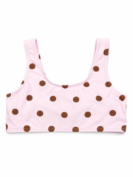 BIKINI POLKA 2 PIEZAS ROSADO