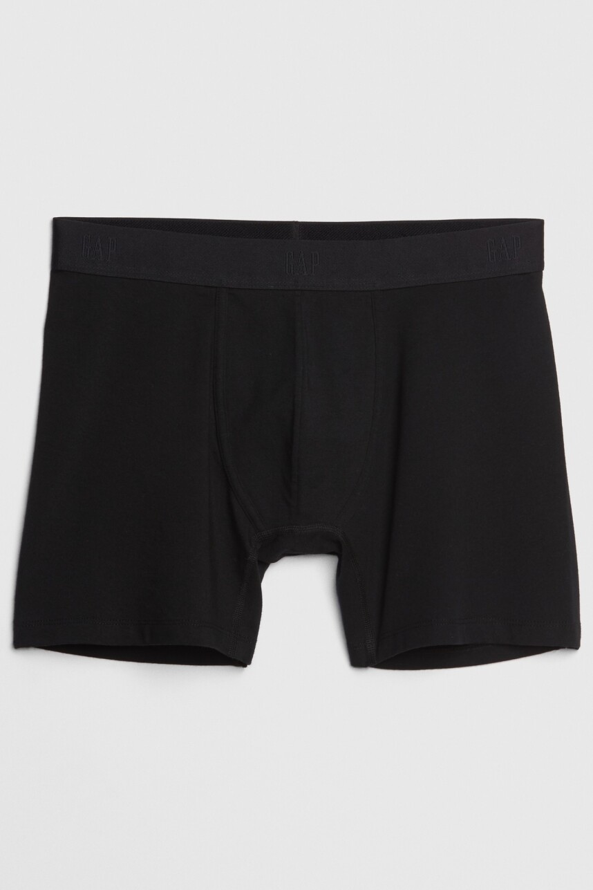 Boxer Básico Algodoón Orgánico Hombre True Black