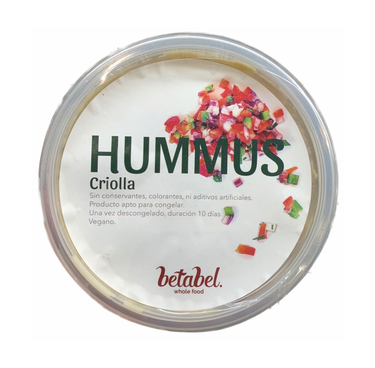 Hummus Criolla Betabel 