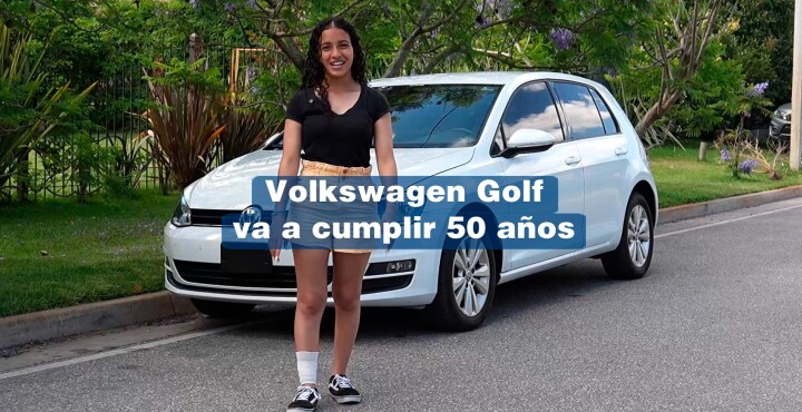 ¡El Volkswagen Golf cumple 50 años!