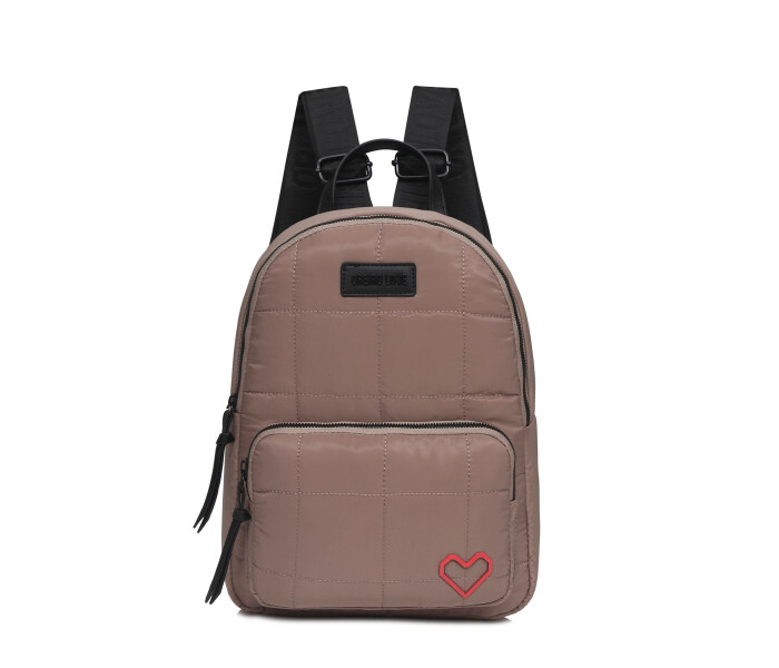 Mochila Las Oreiro Love Caqui