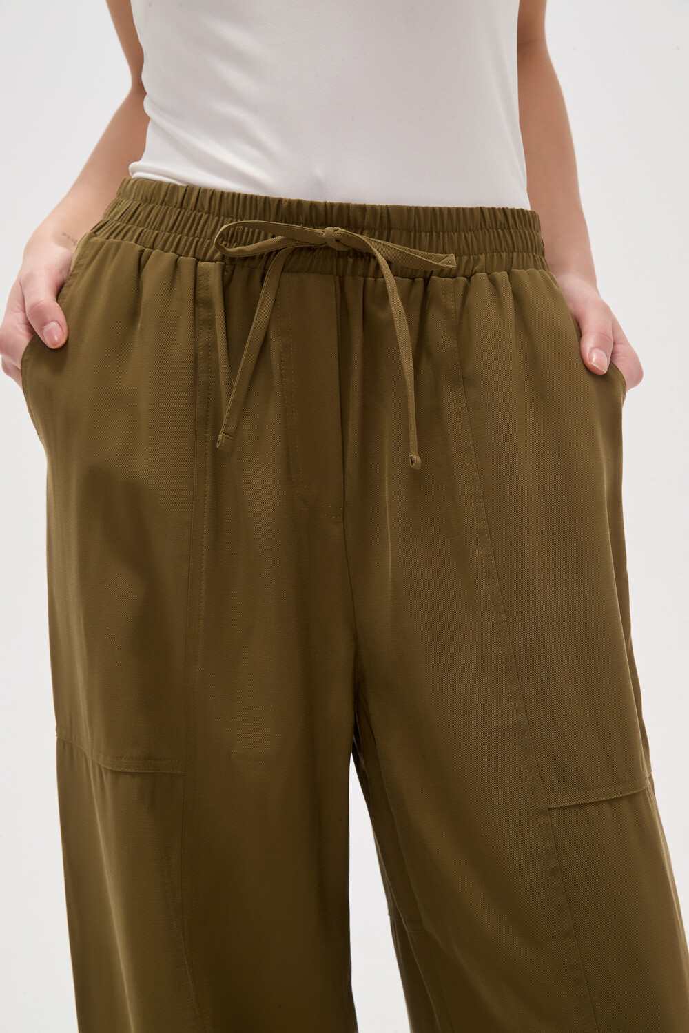 Pantalon Calen Verde Oliva