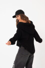 CARDIGAN CON CAPUCHA Negro