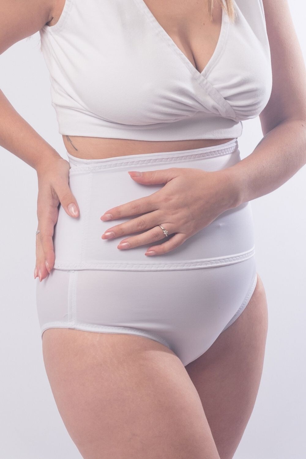 Faja Post Parto Lisset Chocolate