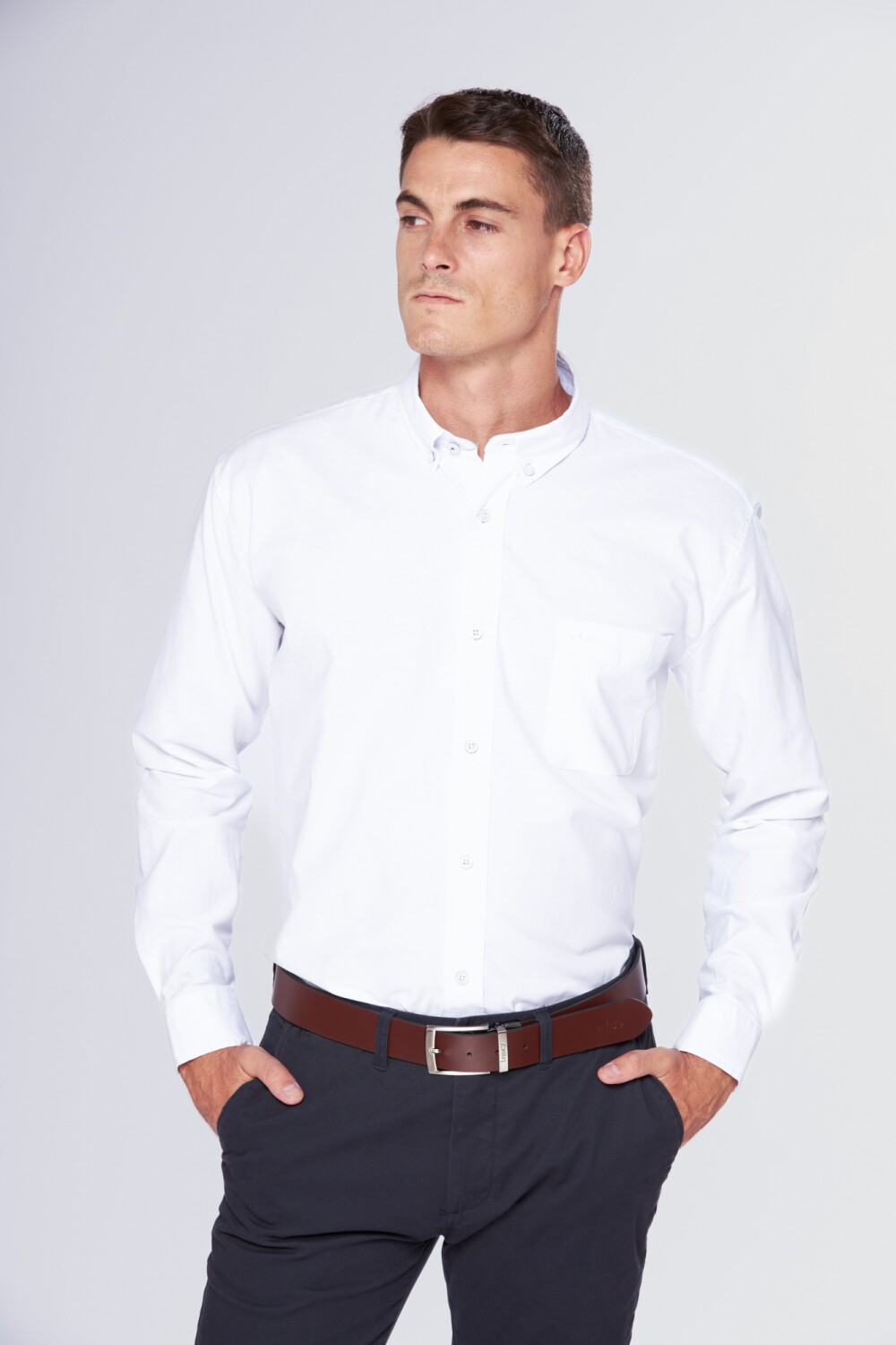 CAMISA OXFORD Blanco