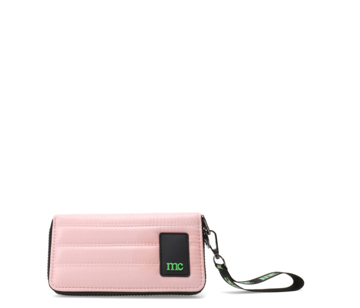 Billetera MOURA con logo Light Pink