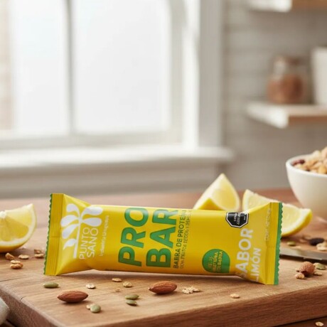 Barra de Proteína 45gr Caja x16 Punto Sano Limón
