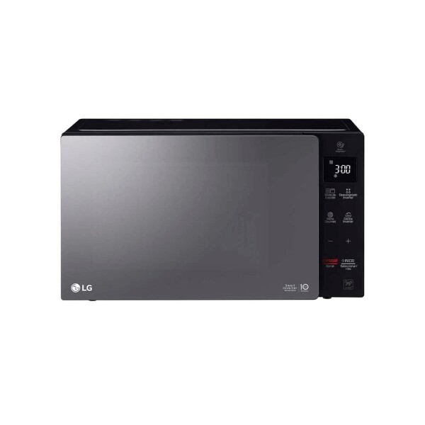 Microondas LG inverter con grill 42L MH8236GIR acero inoxidable