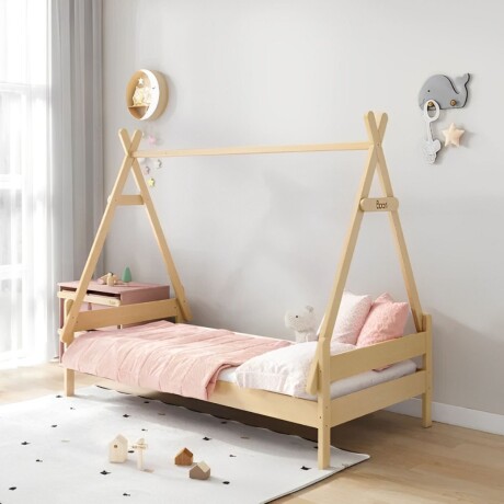 CAMA INFANTIL FOREST BEIGE - 1 PLAZA