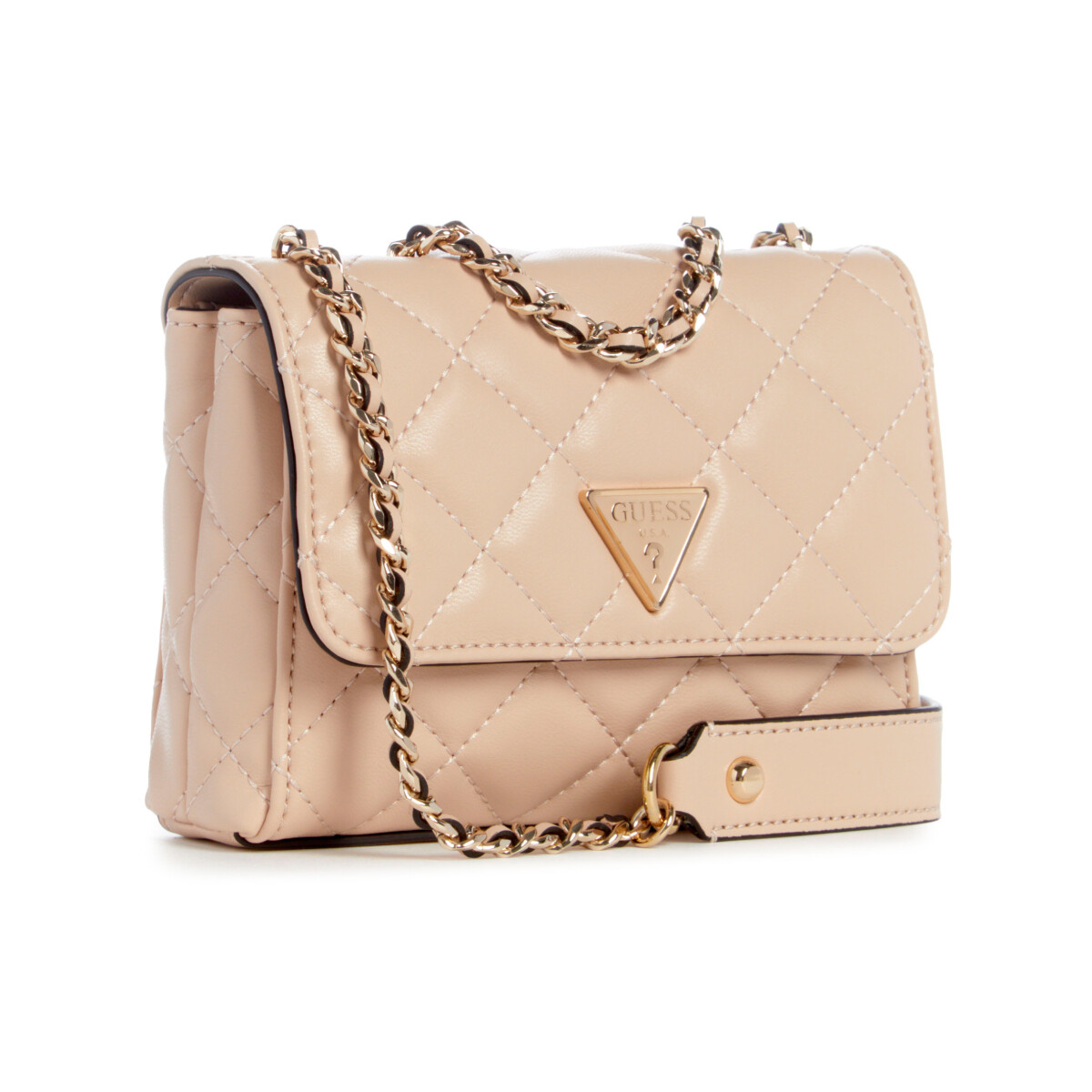 Cartera Guess Tali Mediana Beige 
