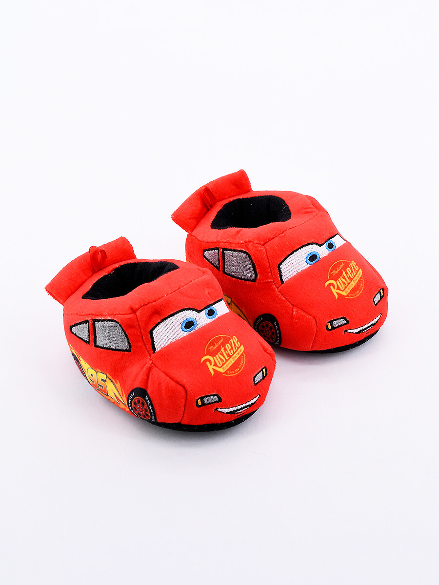 PANTUFLAS CARS - ROJO 