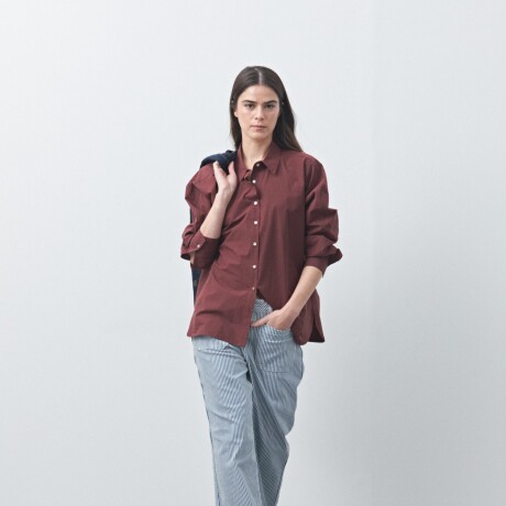 CAMISA CHRISTA Borra de Vino