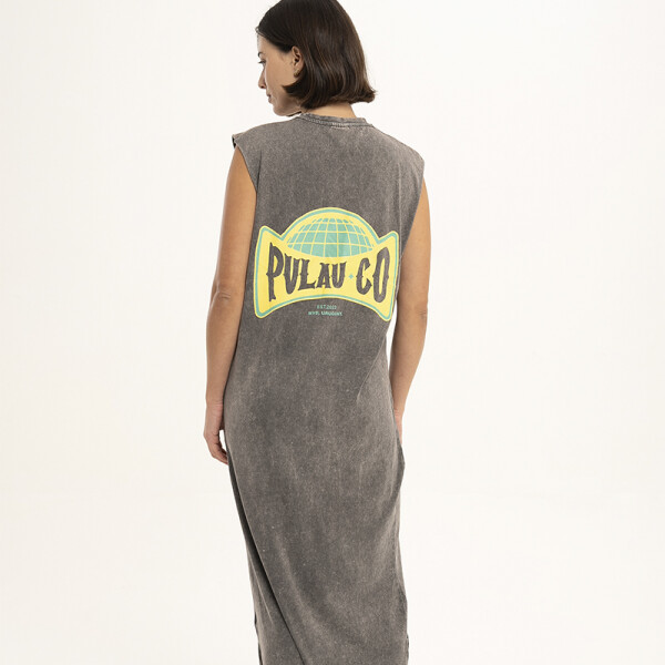 Vestido Pulau WW Gris