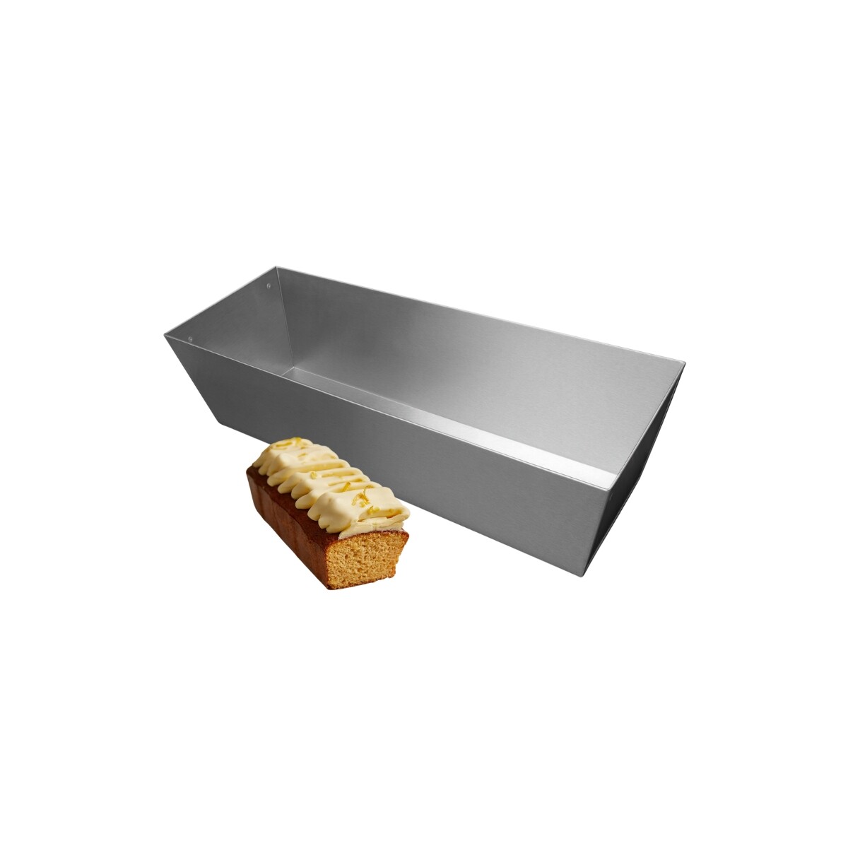 Molde budín ingles aluminio 270 x 100 x 70 mm 