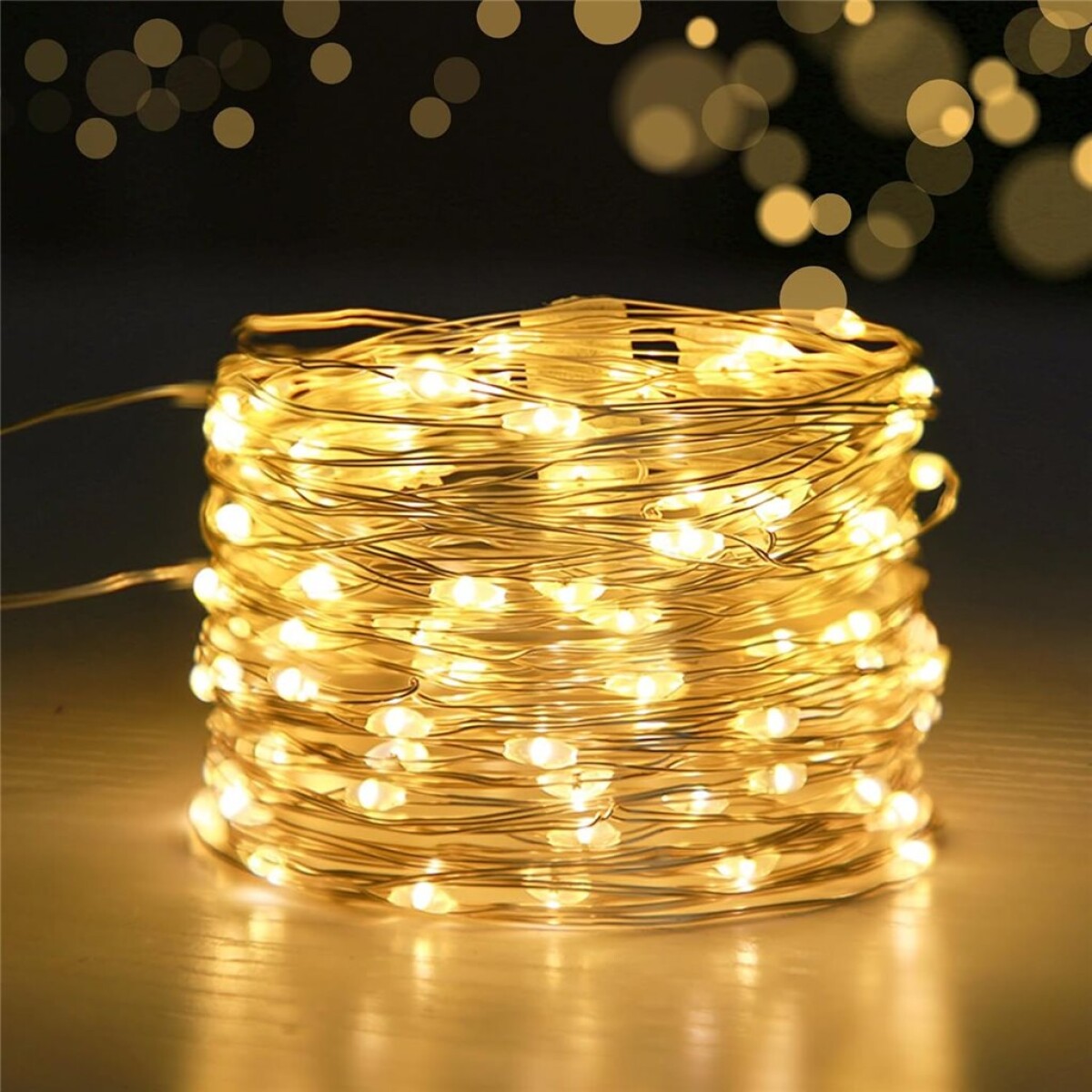 GUIA LUCES 100 CHISPITAS FIJAS CALIDAS 