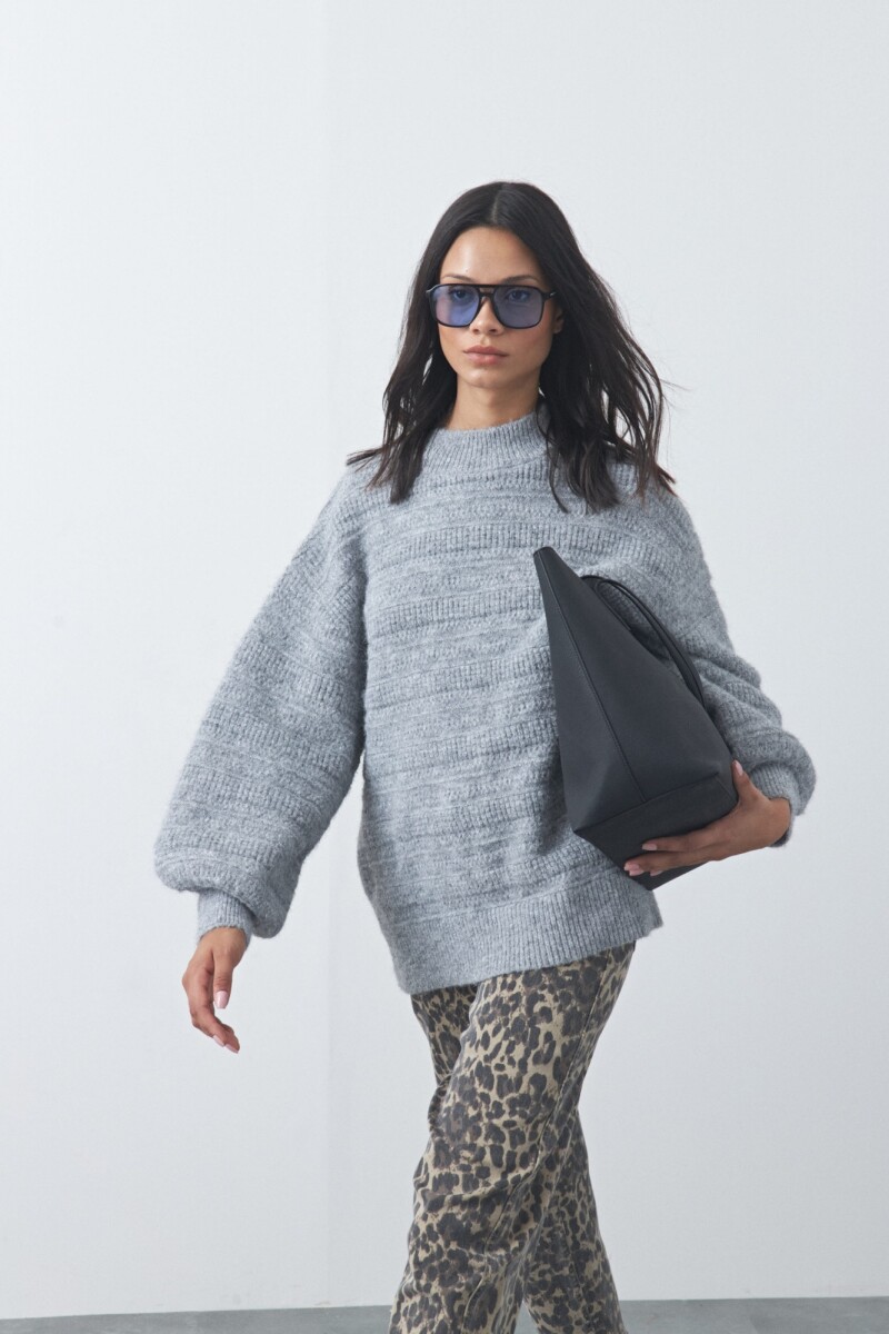 SWEATER NEVADA Gris Melange