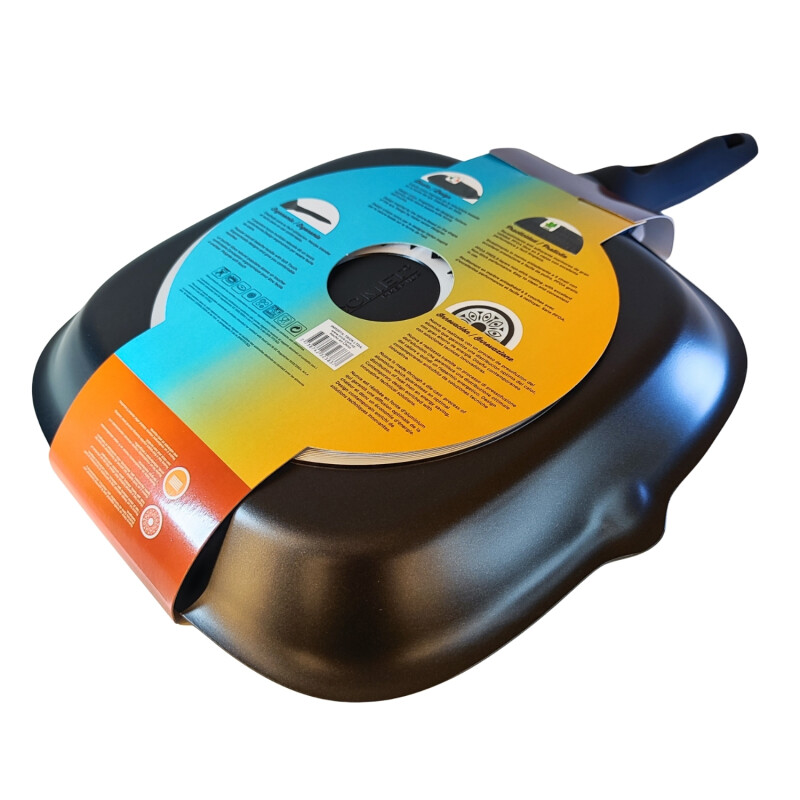 Grill Comet 28x28 cm color Negro Negro
