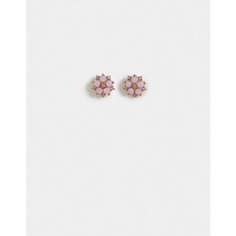 Aros Pasantes Bañado En Oro Dorado Oro Rosa