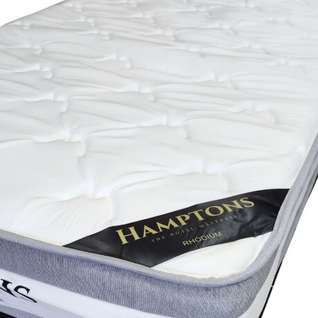 Sommier Plaza Y Media Hamptons Hybrid Rhodium Sommier Plaza Y Media Hamptons Hybrid Rhodium