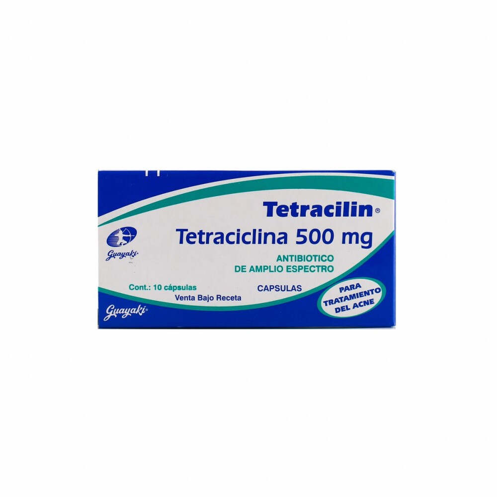 TETRACILIN 500 CJ X 10 CAPSULAS única