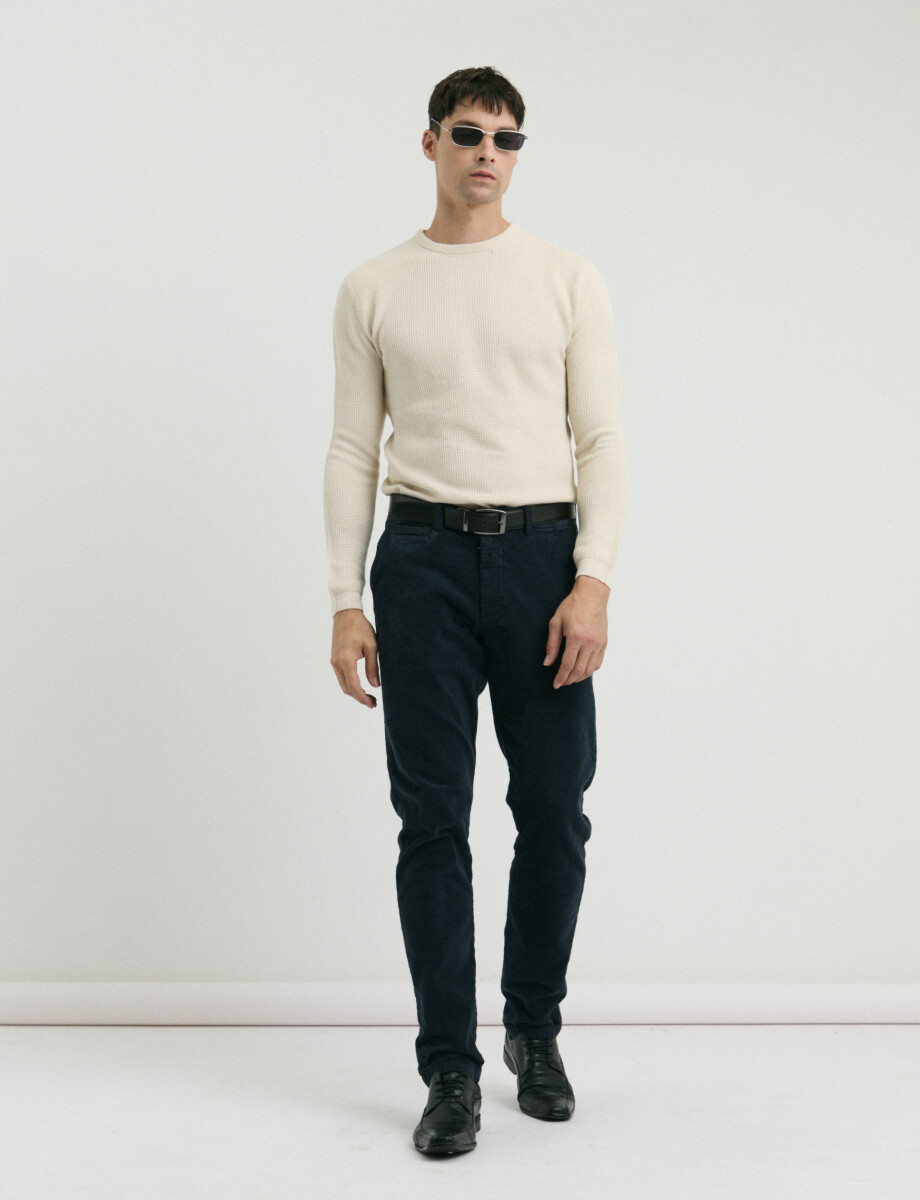 080300 PANTALON HARRY Azul Oscuro