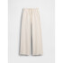 DRAWCORD WIDE LEG PANT IVORY FROST