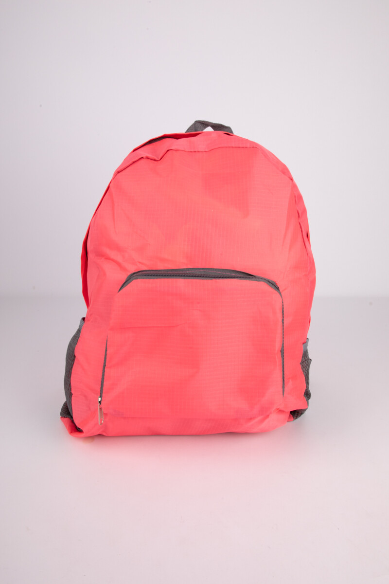 MOCHILA PLEGABLE VIAJE Fuxia