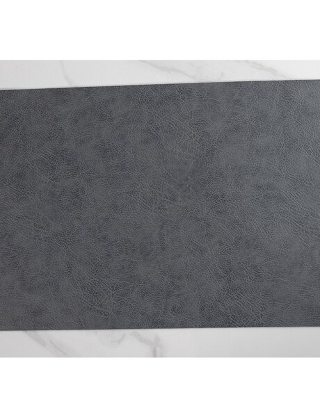 INDIVIDUAL PVC SIMIL CUERO 45x30CM GRIS OSCURO INDIVIDUAL PVC SIMIL CUERO 45x30CM GRIS OSCURO