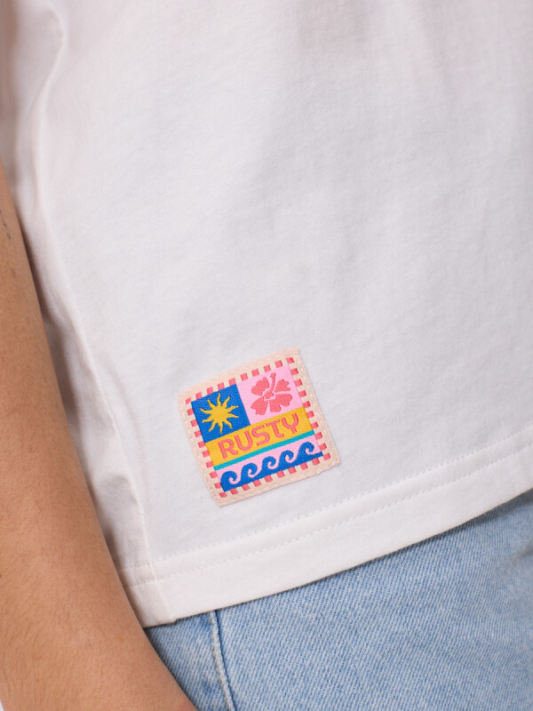 T-SHIRT ELDA RUSTY Blanco
