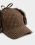 Caps Gorra Pelo Sintético - Estampado Escoces