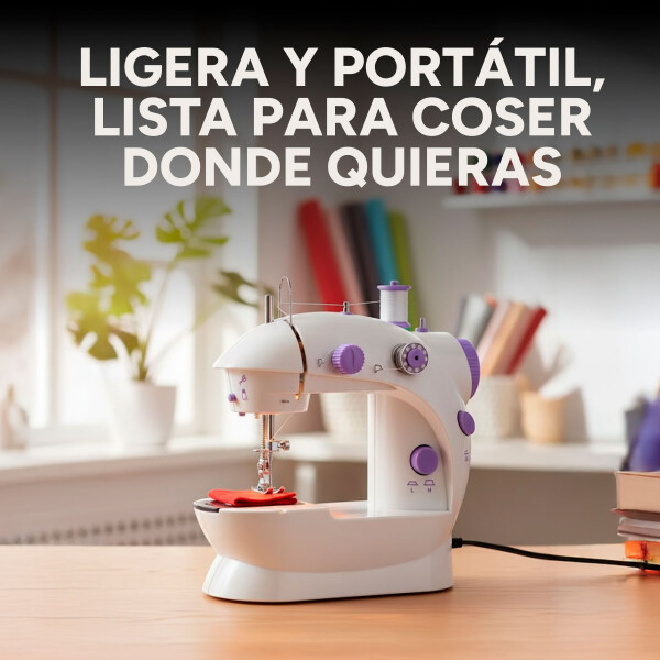 Coser Vestido Pantalon Maquina Mini A Pila Electrica Hilo Coser Vestido Pantalon Maquina Mini A Pila Electrica Hilo