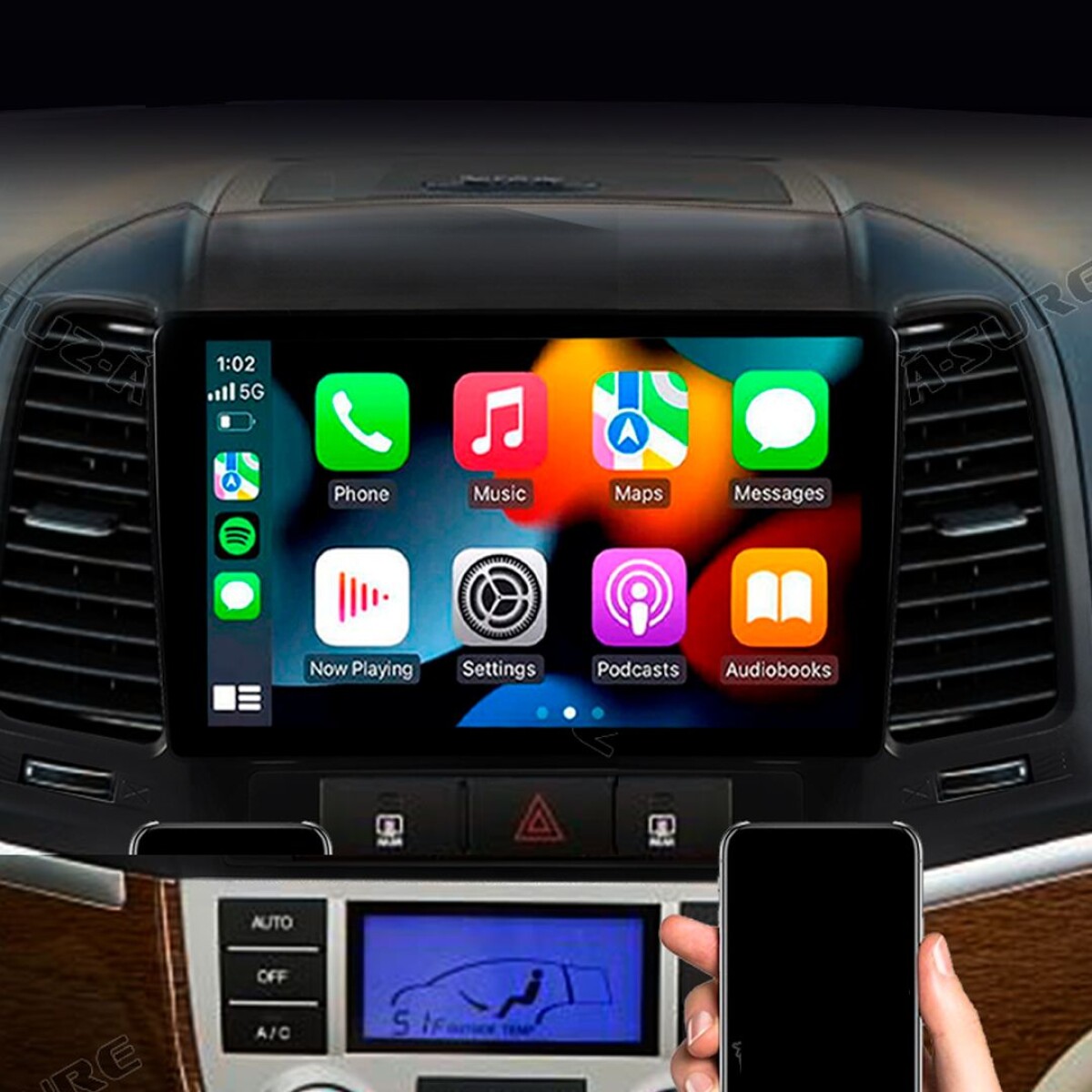 Radio Multimedia Hyundai Santa Fe 2012 9" 