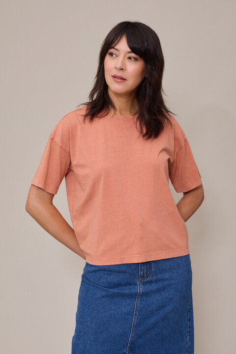 T-SHIRT DEBRA POLANCO Naranja