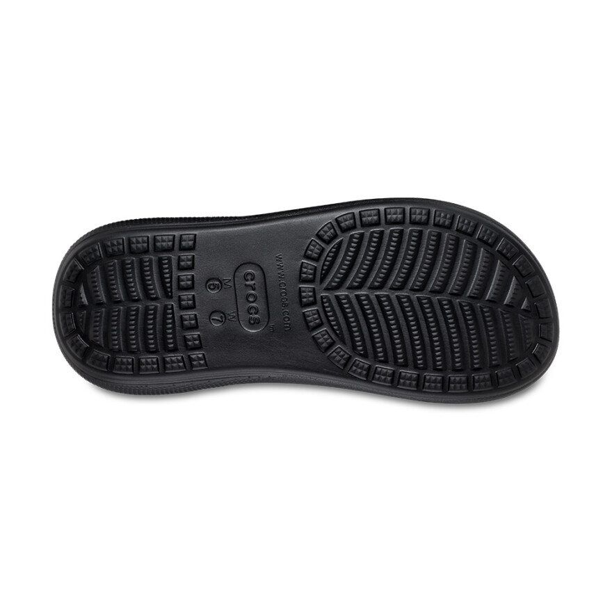 Plataformas Crocs Crush Sandal - Unisex Black