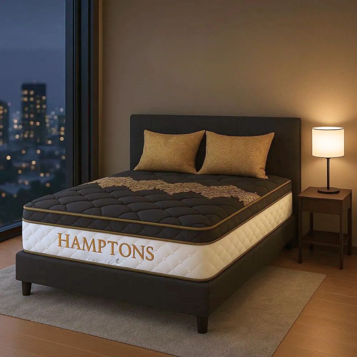 Sommier 2 plazas Hamptons Hybrid Iridium 