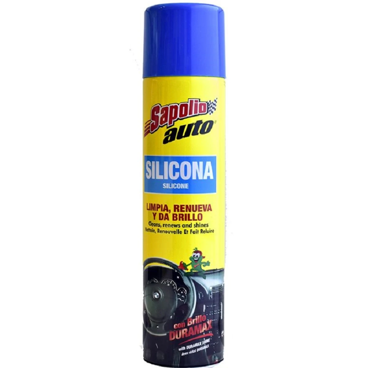Silicona Spray Auto Sapolio Aerosol 360 Ml 