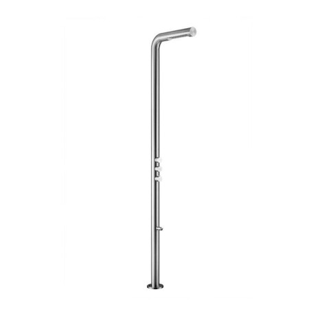 COLUMNA DUCHA PARA EXTERIOR SATINADA 127X32X21 000